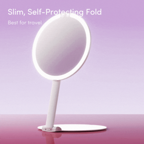 Abigail LED Travel Mirror